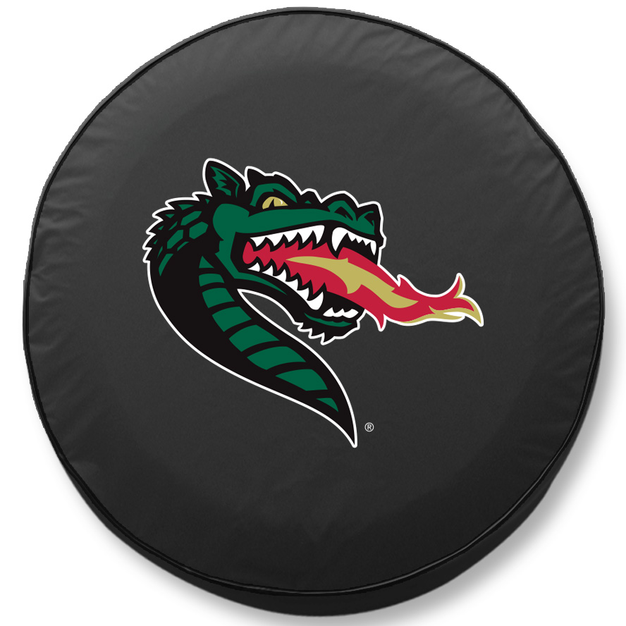 TCMAlaBirBK-25 1/2 x 8 UAB Tire Cover-Black