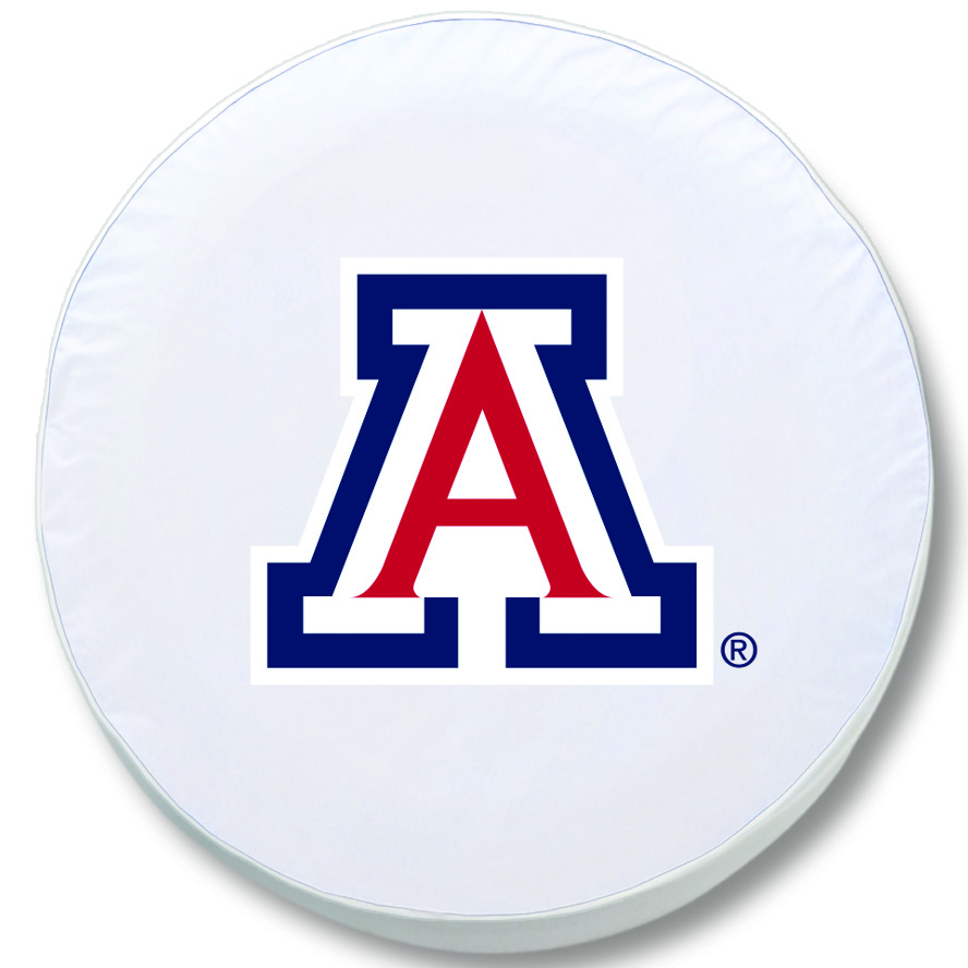 TCFArizUnWT-29 x 8 Arizona Tire Cover-White
