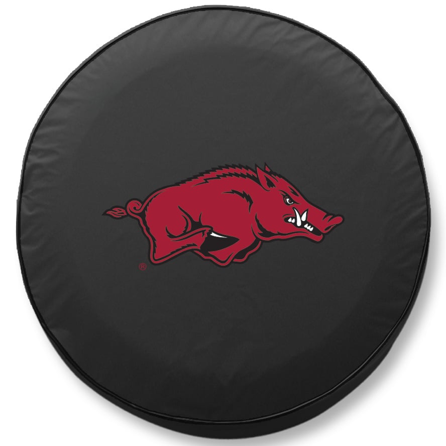 TCJArknUnBK-27 x 8 Arkansas Tire Cover-Black