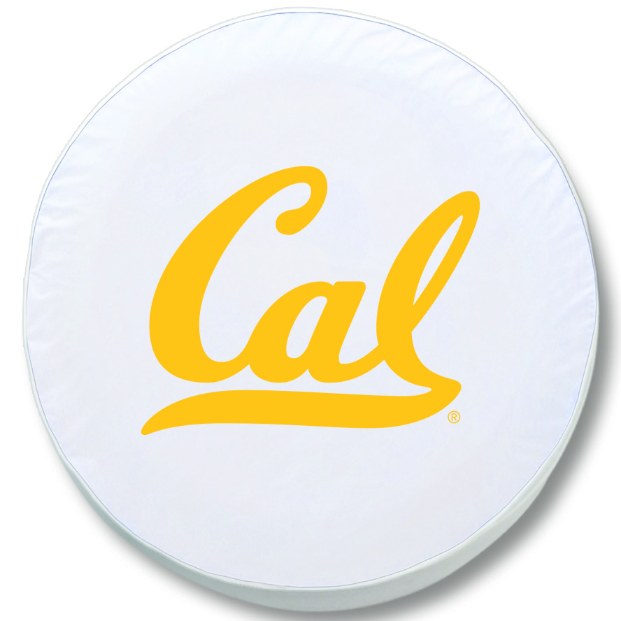 TCCCal-UnWT-31 1/4 x 12 Cal Tire Cover-White