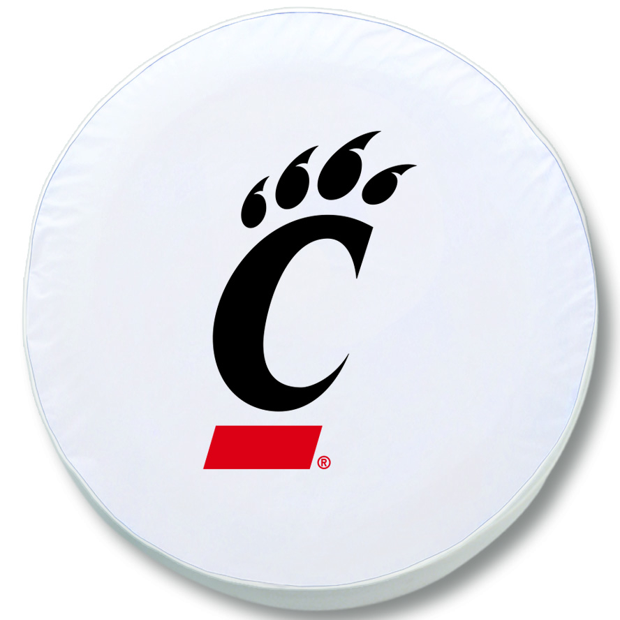TCE10CincinWT-30 x 10 Cincinnati Tire Cover-White