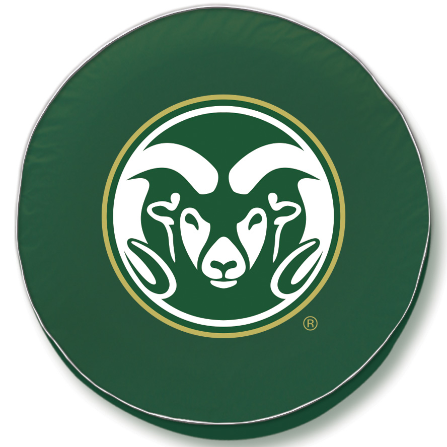 TCOColoStGN-21 1/2 x 8 Colorado State Tire Cover-Green