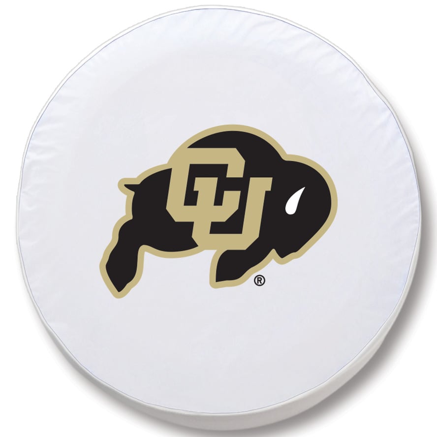 TCH1ColoUnWT-37 x 12.5 Colorado Tire Cover-White