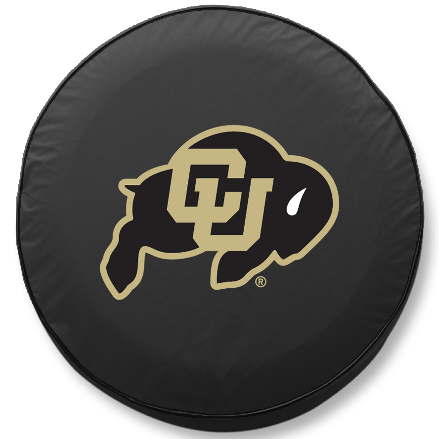 -35 x 12.5 Colorado Tire Cover-Black
