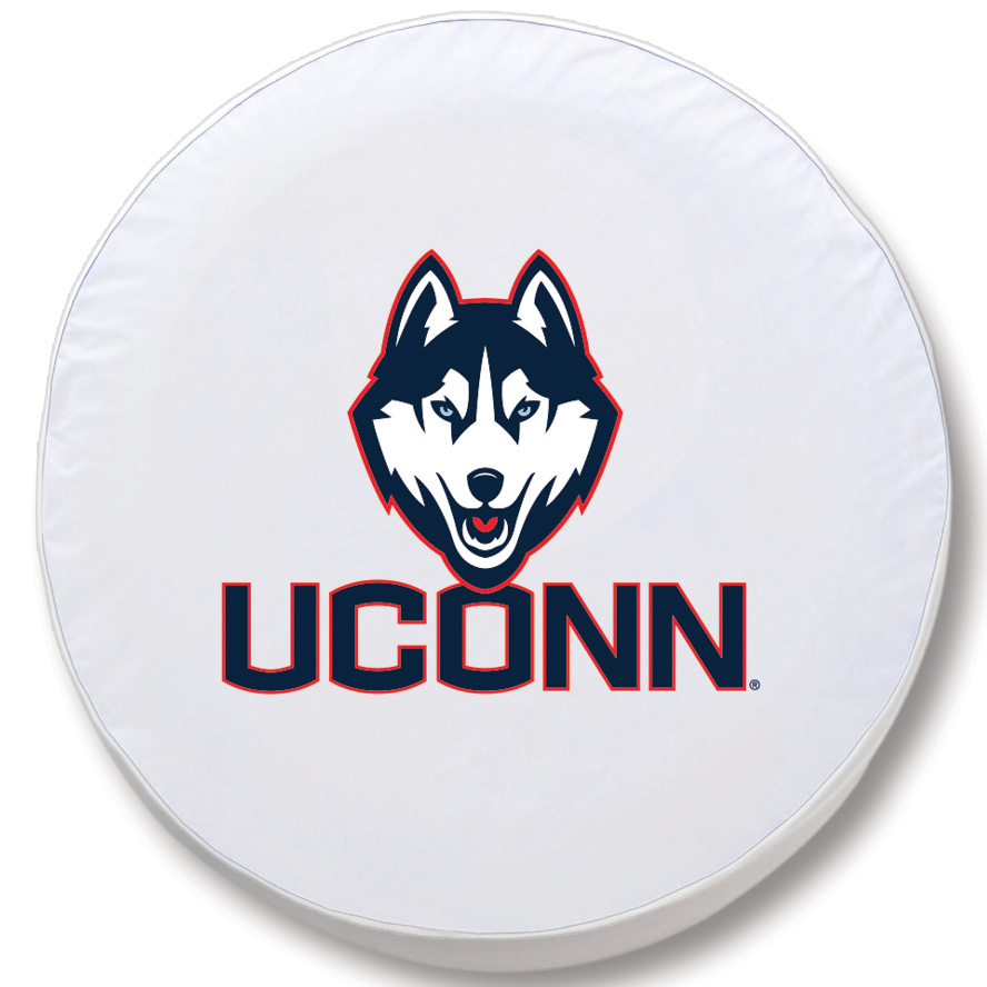 TCH1ConnUnWT-37 x 12.5 Connecticut Tire Cover-White