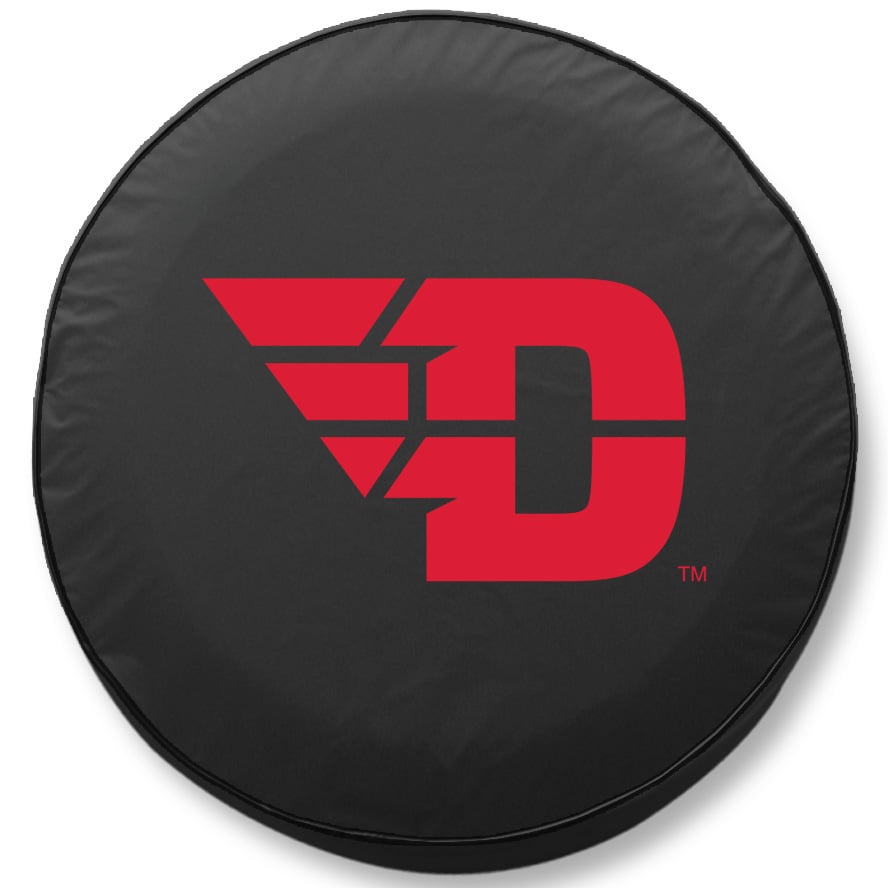 TCEDytnUnBK-29 3/4 x 8 Dayton Tire Cover-Black