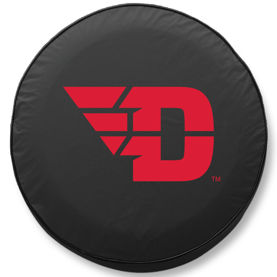 TCH1DytnUnBK-37 x 12.5 Dayton Tire Cover-Black