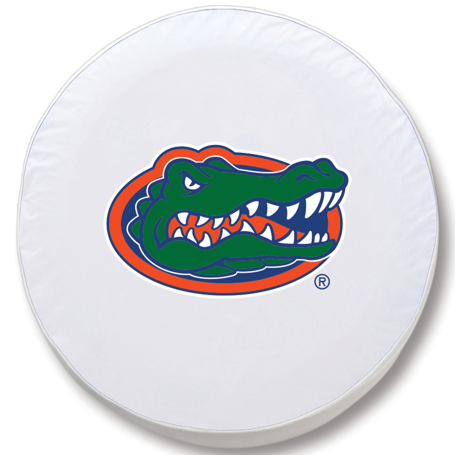 -35 x 12.5 Florida Tire Cover-White
