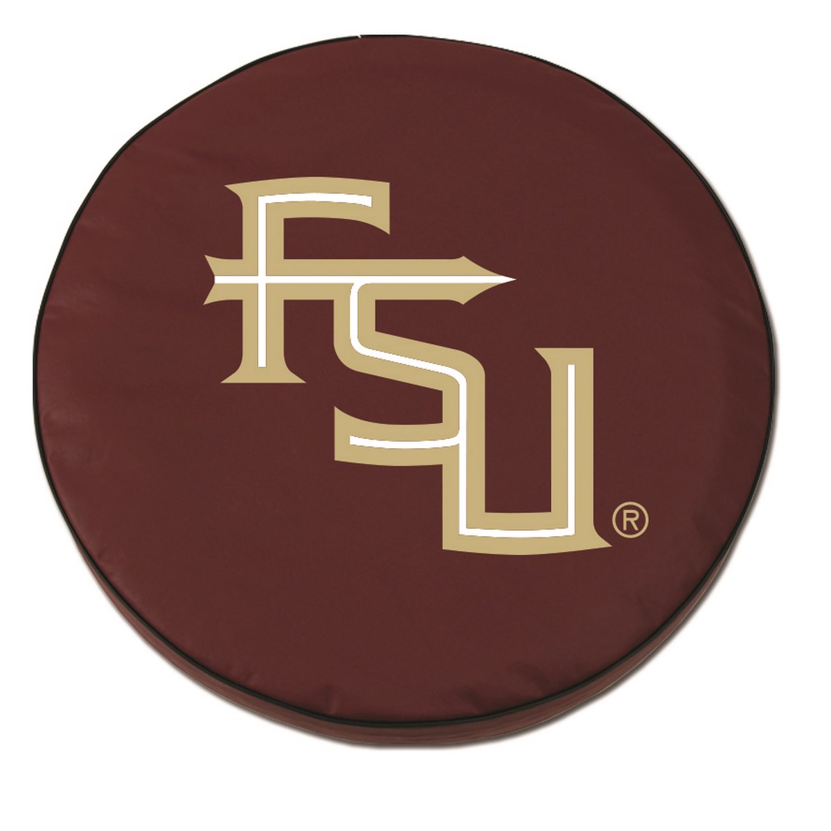 Picture of Holland Bar Stool TCAFSU-FSBD-34 x 8 Florida State (Script) Tire Cover-Burgundy