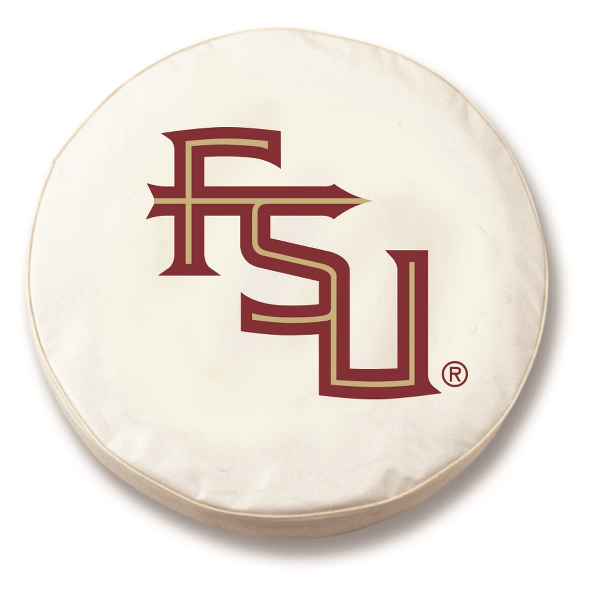 TCE10FSU-FSWT-30 x 10 Florida State (Script) Tire Cover-White