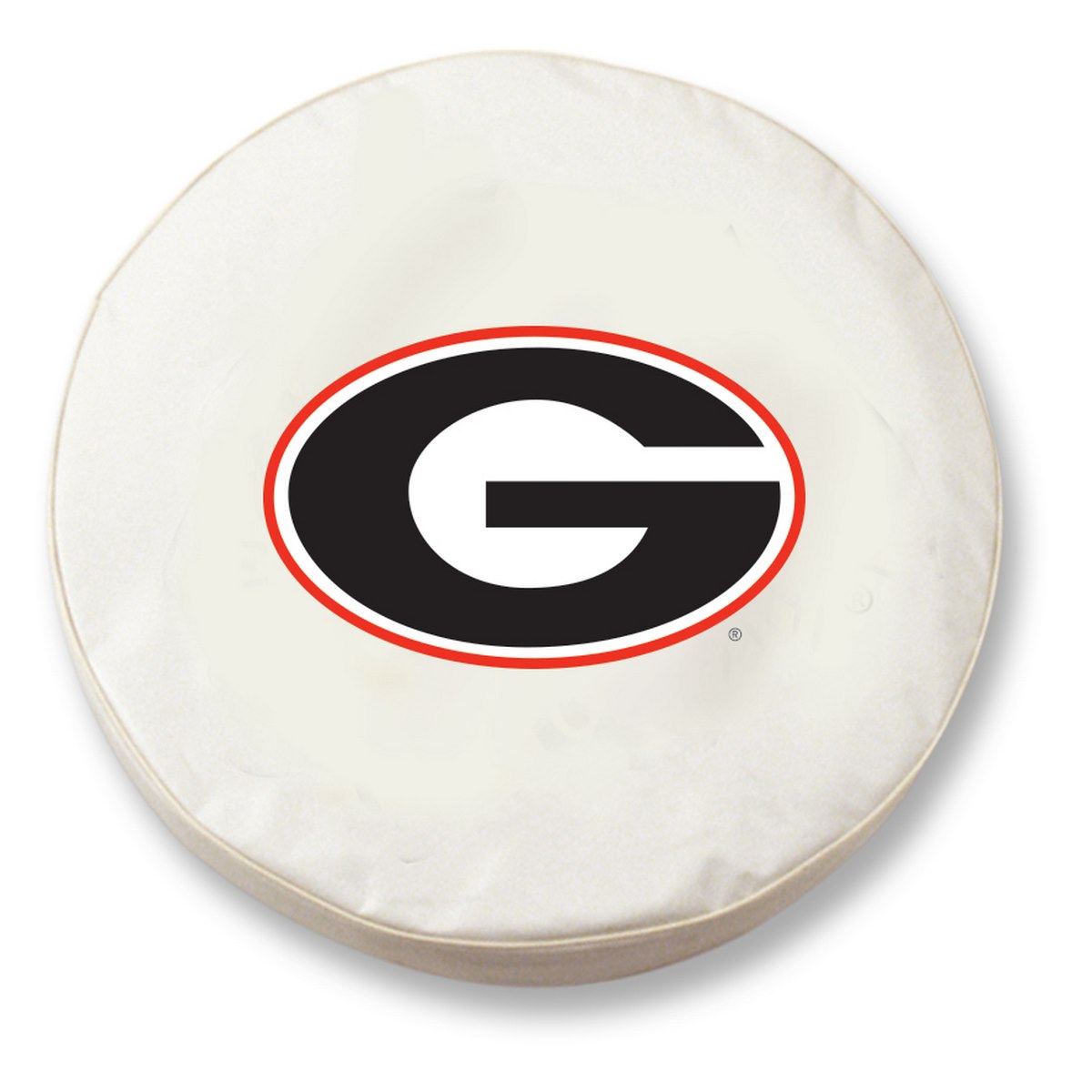 TCH2GA-GWT-35 x 12.5 Georgia "G" Tire Cover-White