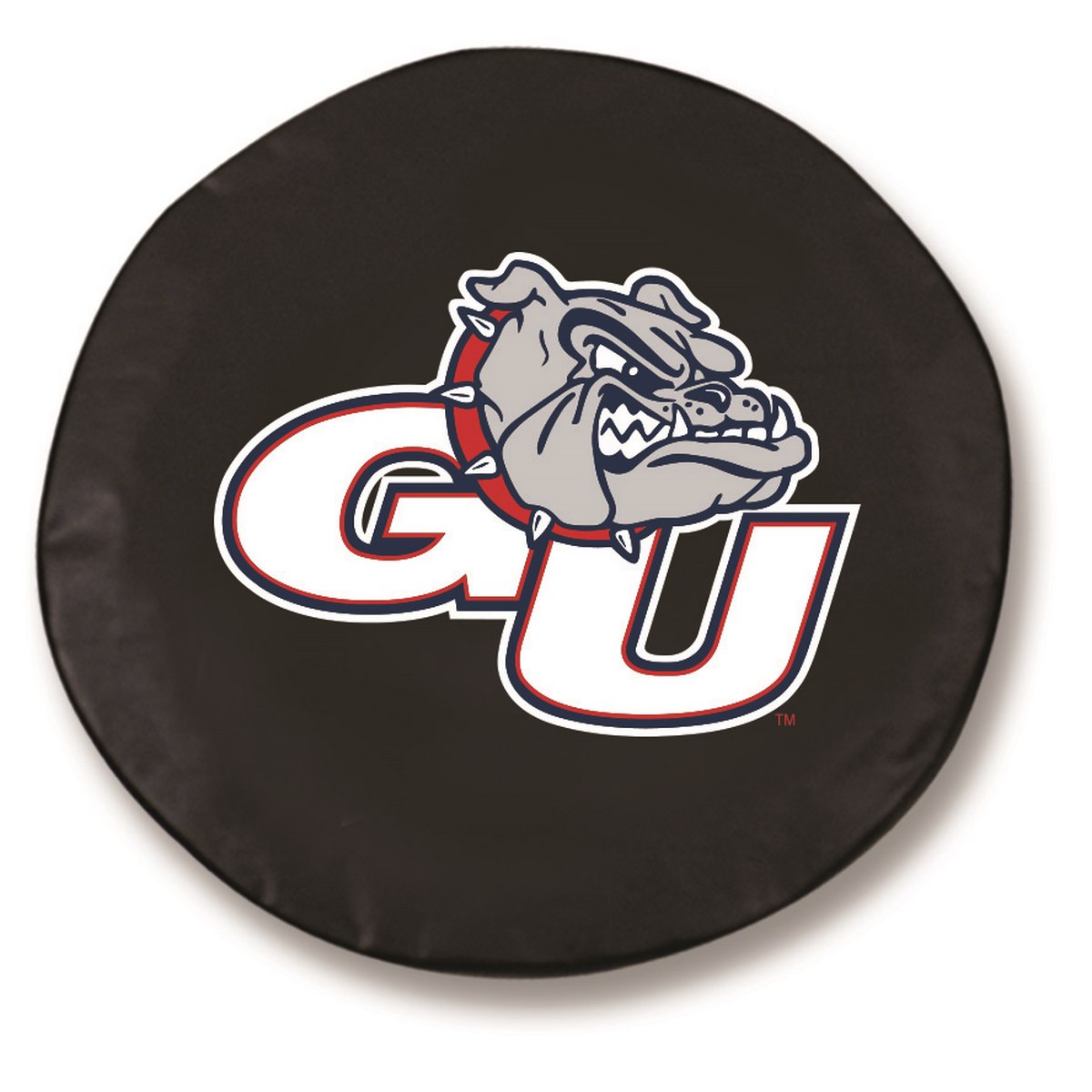 TCH2GonzgaBK-35 x 12.5 Gonzaga Tire Cover-Black