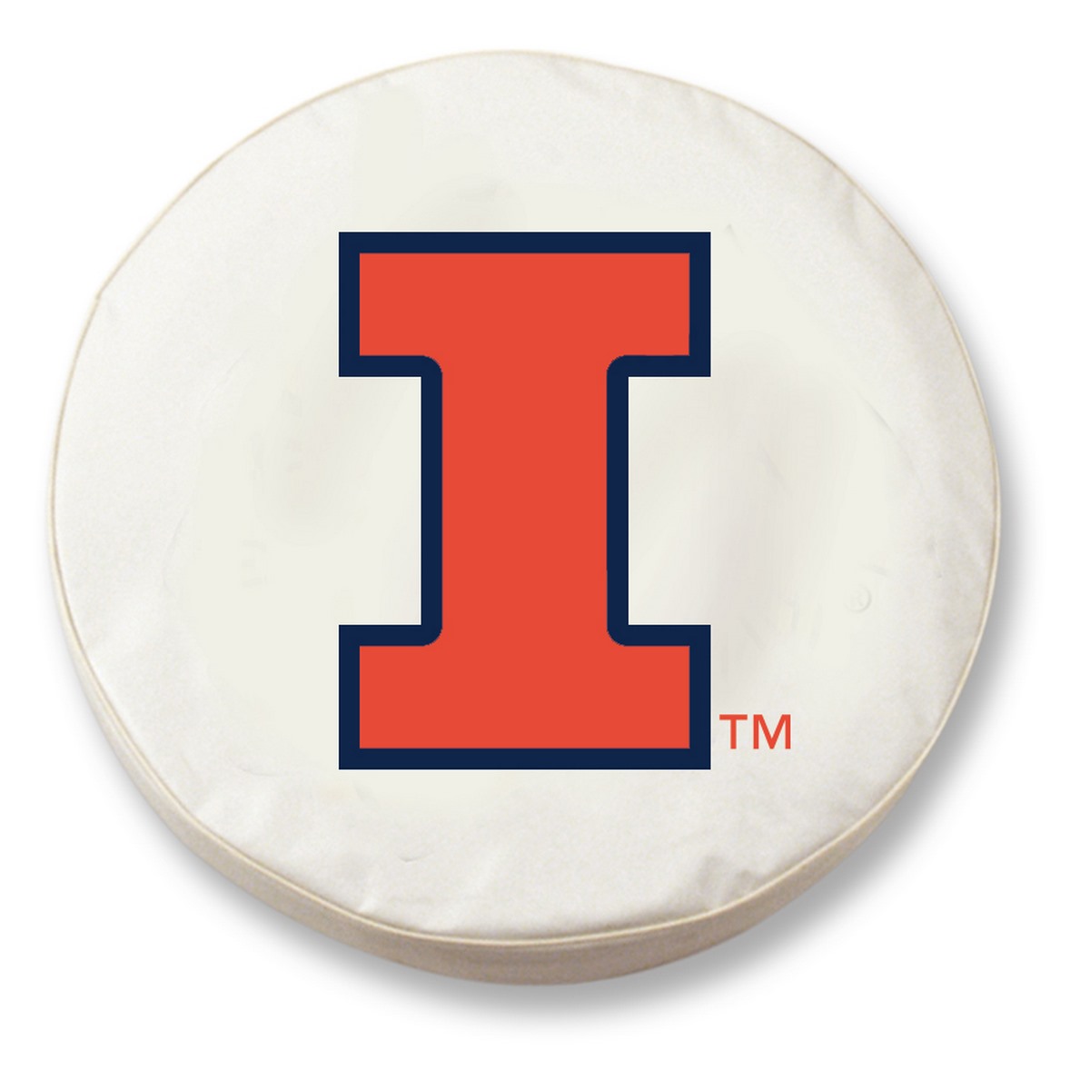 TCCIlliniUWT-31 1/4 x 12 Illinois Tire Cover-White