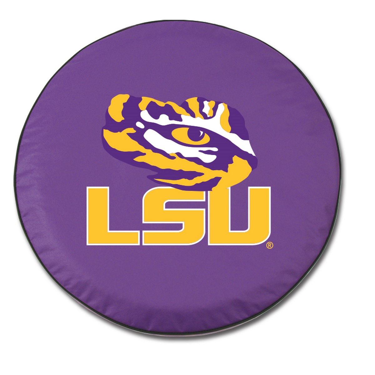 -27 x 8 Louisiana State Tire Cover-Purple
