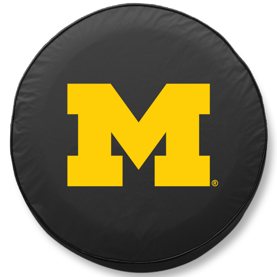 -35 x 12.5 Michigan Tire Cover-Black