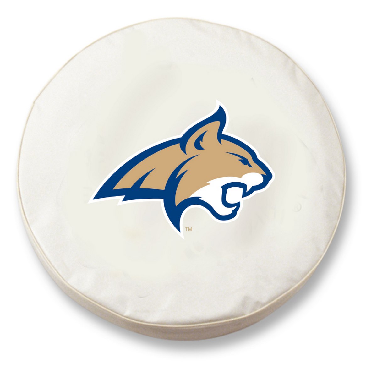 TCE10MontStWT-30 x 10 Montana State Tire Cover-White