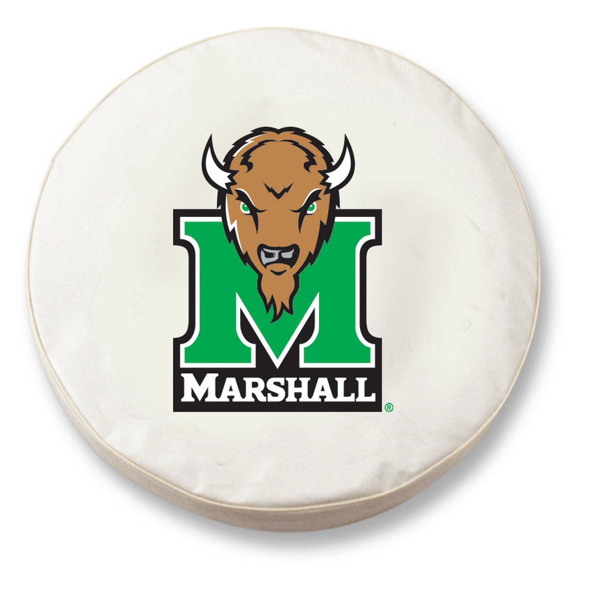 TCIMrshllWT-28 x 8 Marshall Tire Cover-White
