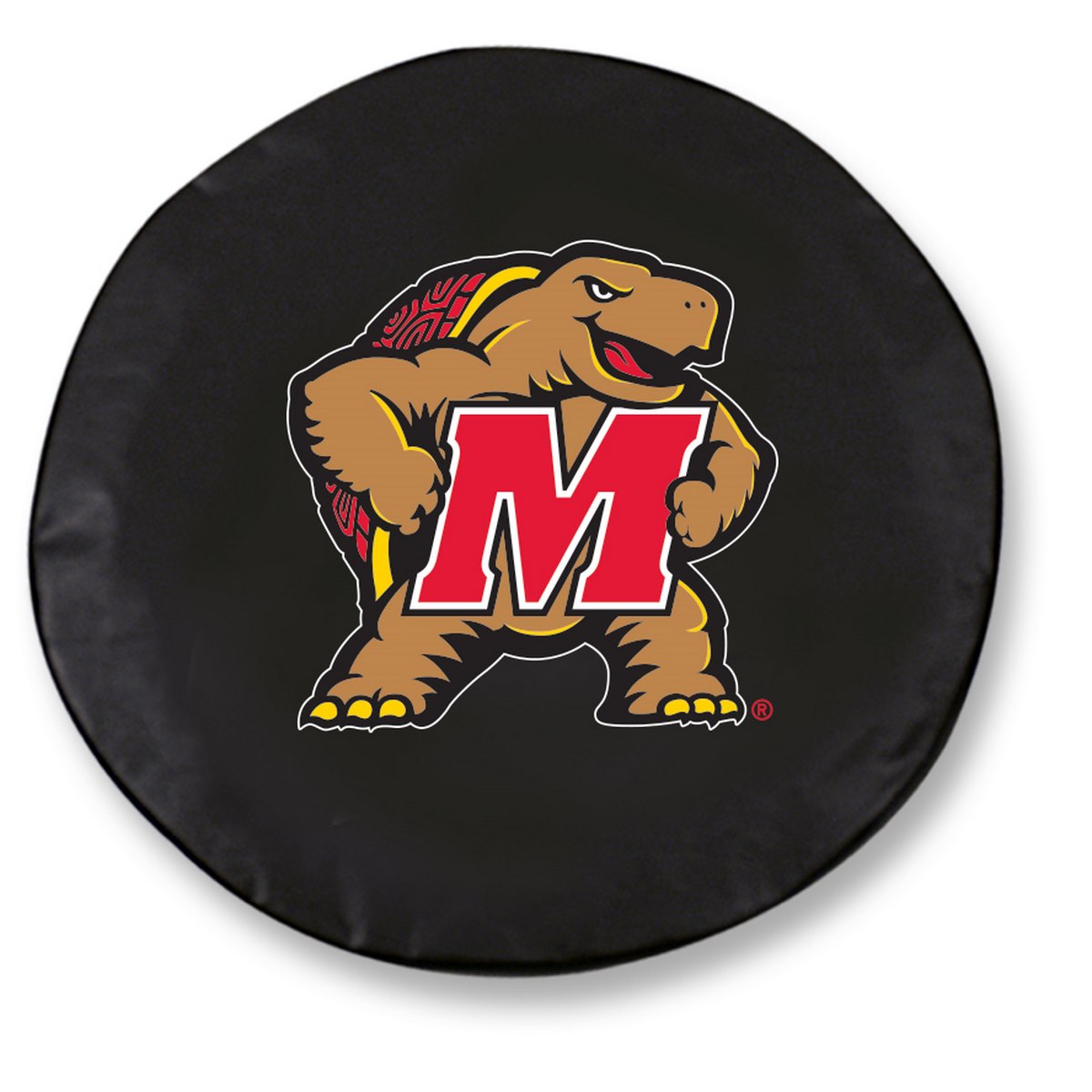TCH1MrylndBK-37 x 12.5 Maryland Tire Cover-Black