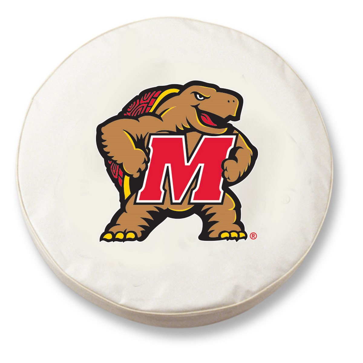 -28 1/2 x 8 Maryland Tire Cover-White