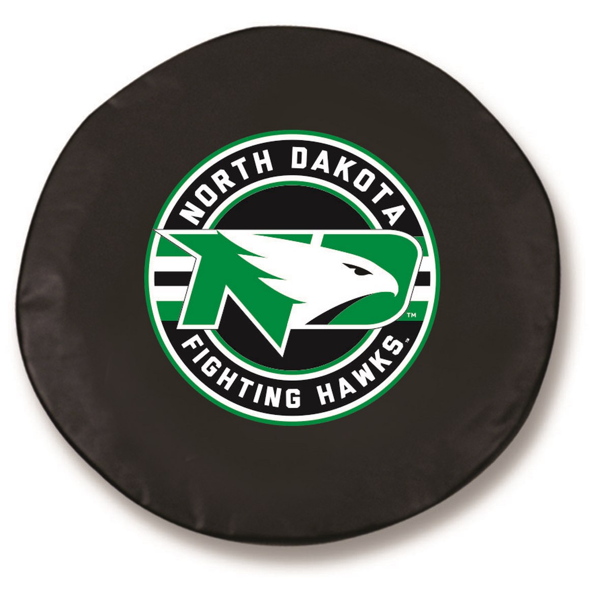 TCH2NorDakBK-35 x 12.5 North Dakota Tire Cover-Black