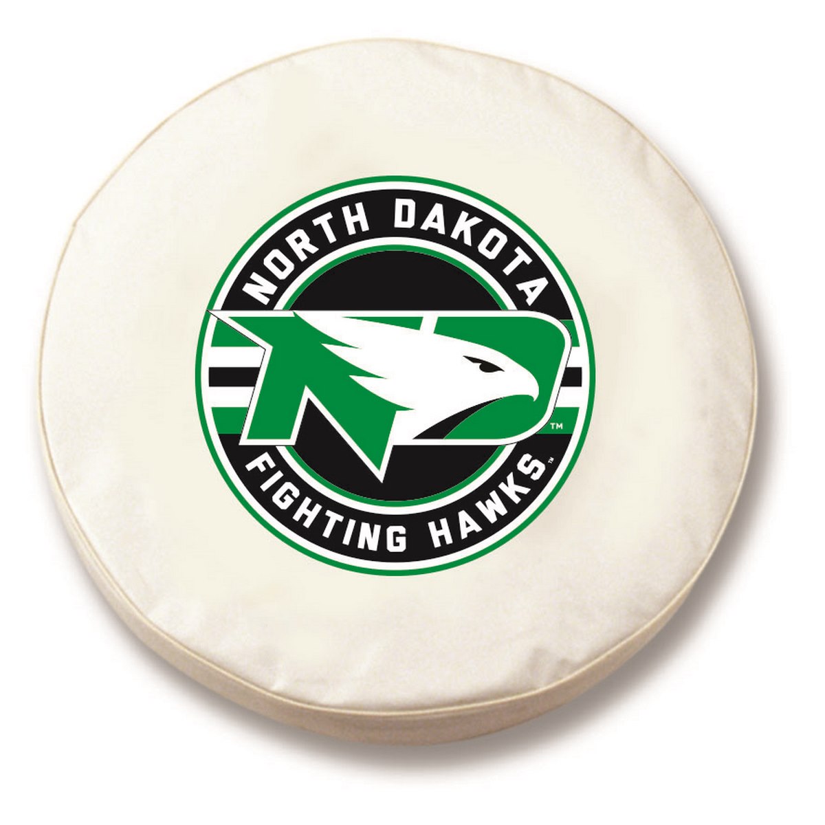 TCINorDakWT-28 x 8 North Dakota Tire Cover-White