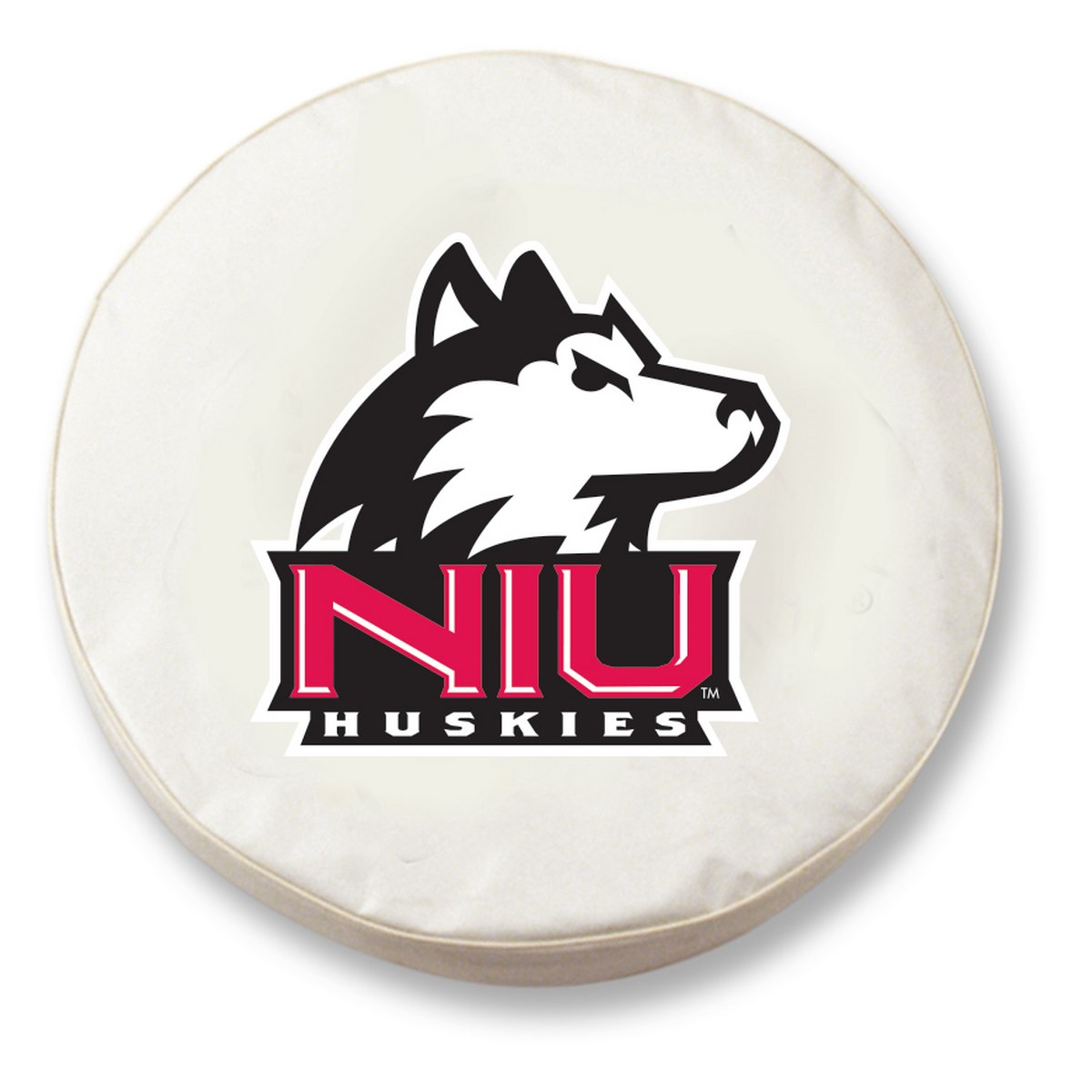 TCH2NorIllWT-35 x 12.5 Northern Illinois Tire Cover-White