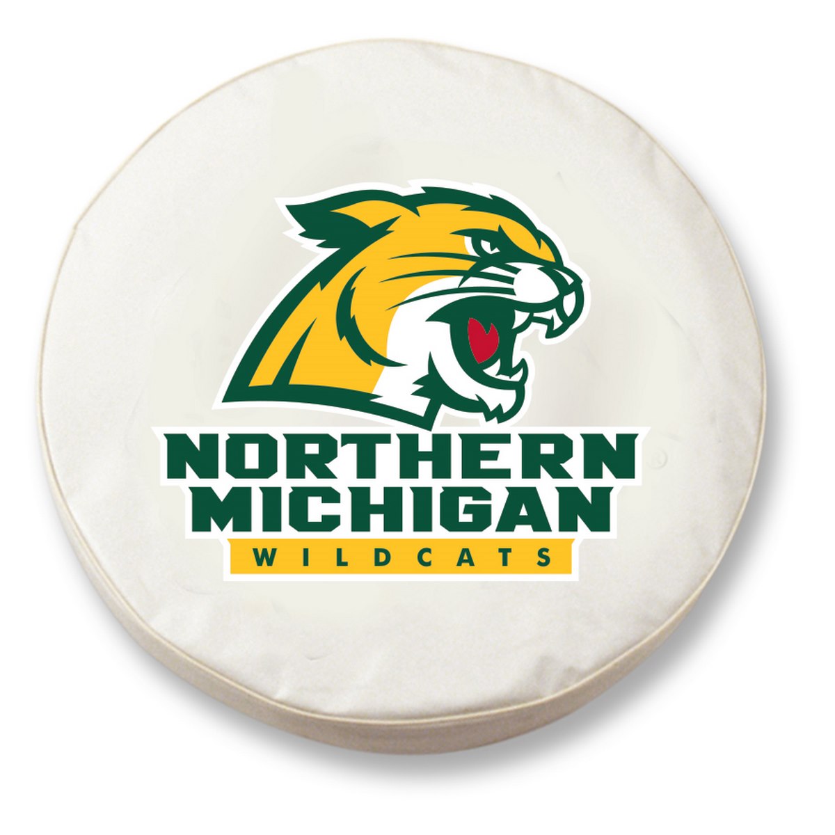 TCINorMicWT-28 x 8 Northern Michigan Tire Cover-White