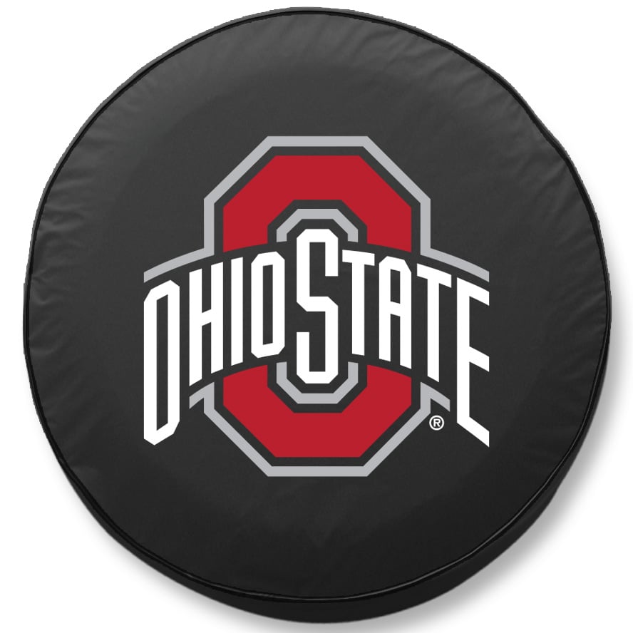 -28 x 8 Ohio State Tire Cover-Black