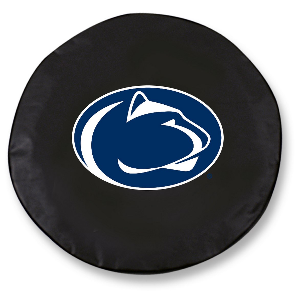 -29 3/4 x 8 Penn State Tire Cover-Black