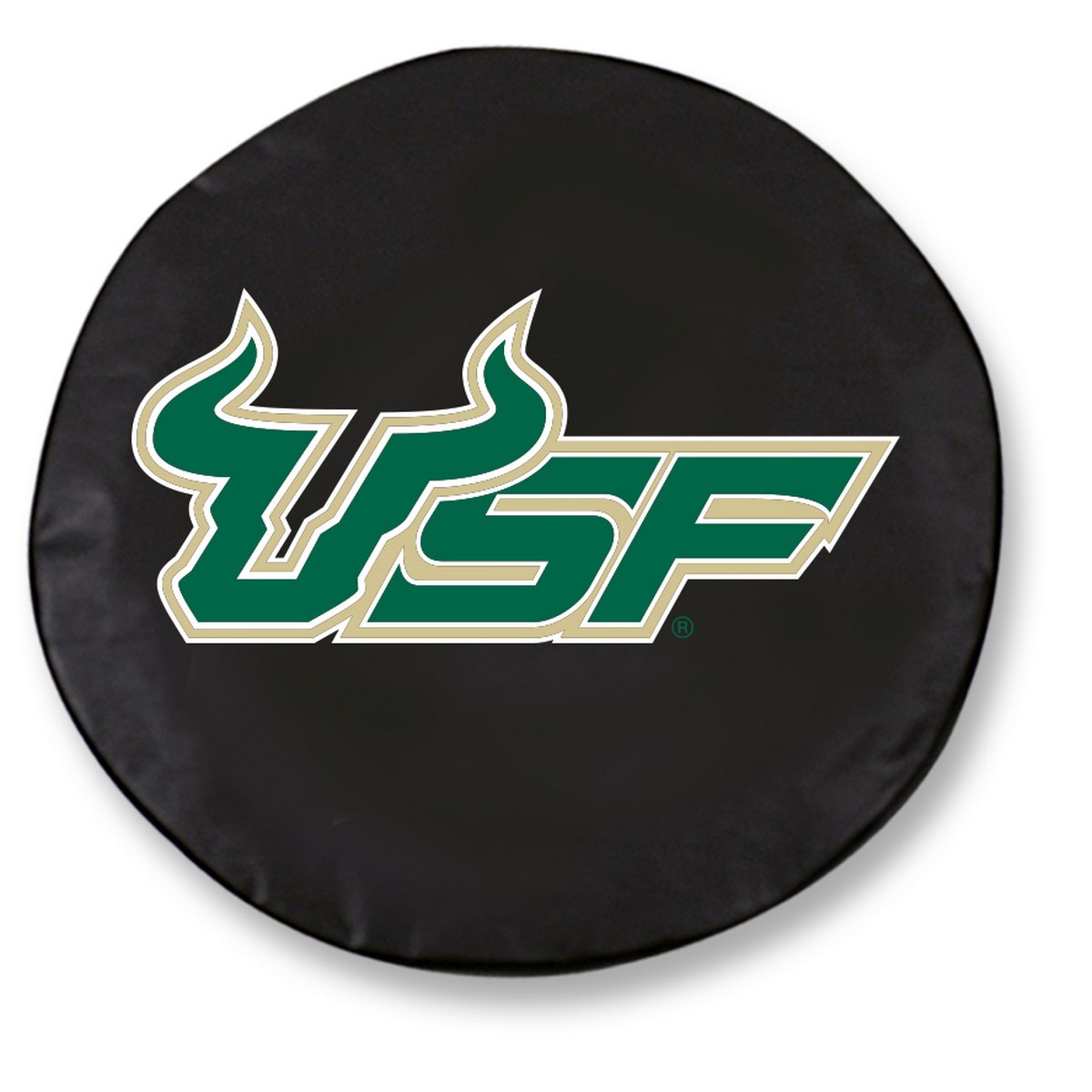 TCFSouFlaBK-29 x 8 South Florida Tire Cover-Black