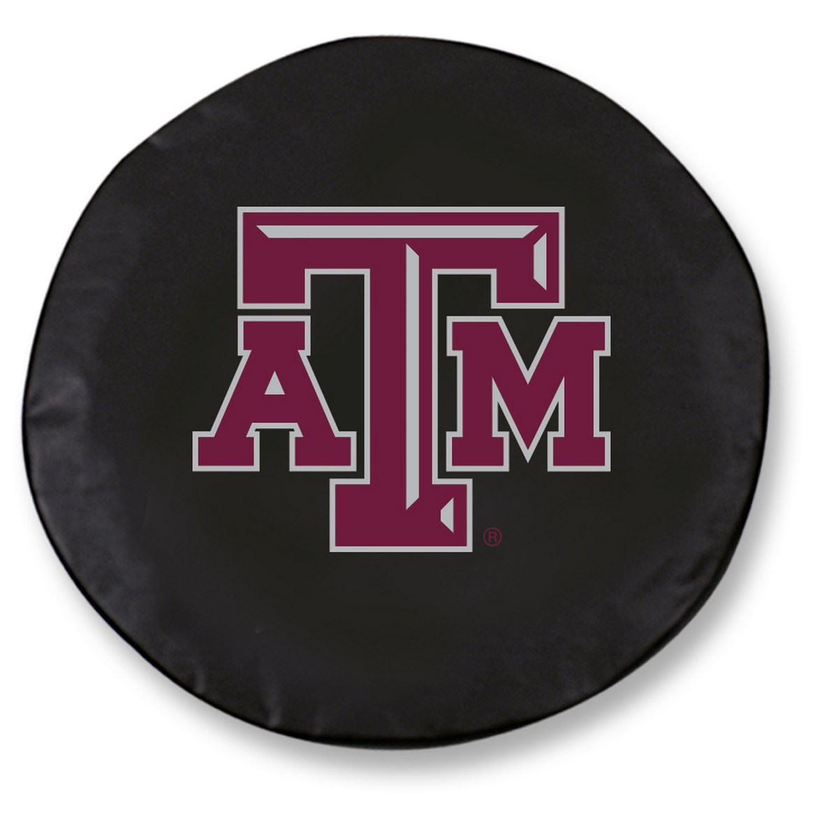 TCE10TexA-MBK-30 x 10 Texas A&M Tire Cover-Black