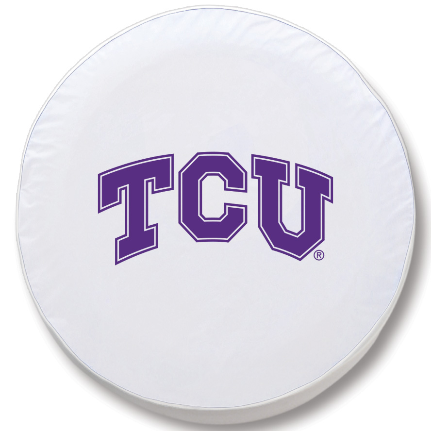 TCATexChrWT-34 x 8 TCU Tire Cover-White