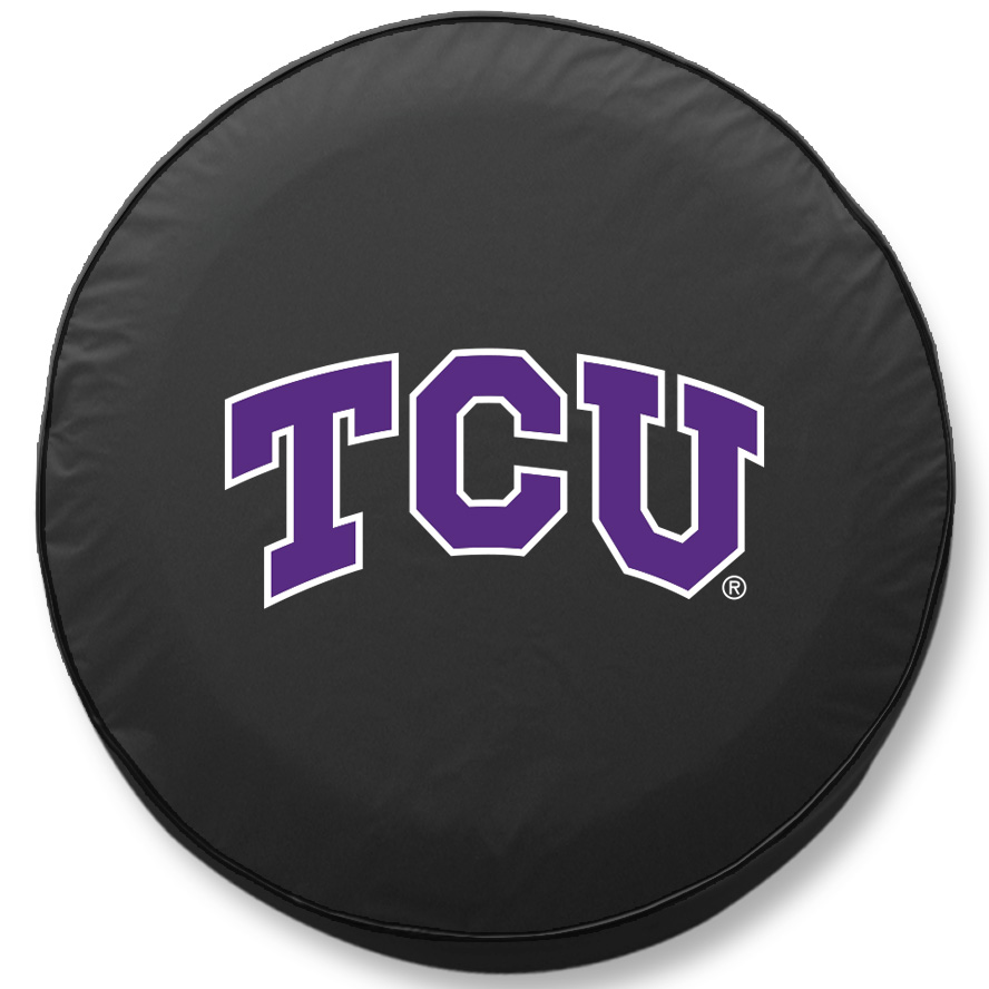 TCFTexChrBK-29 x 8 TCU Tire Cover-Black