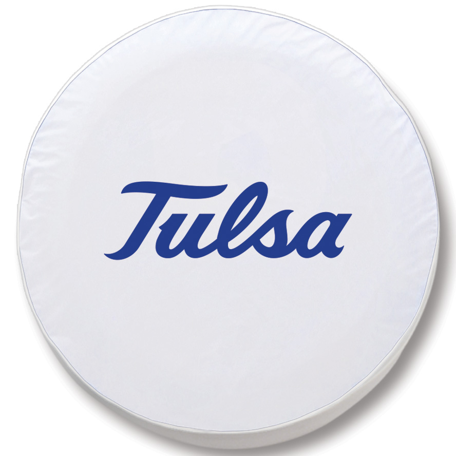 TCOTulsaUWT-21 1/2 x 8 Tulsa Tire Cover-White
