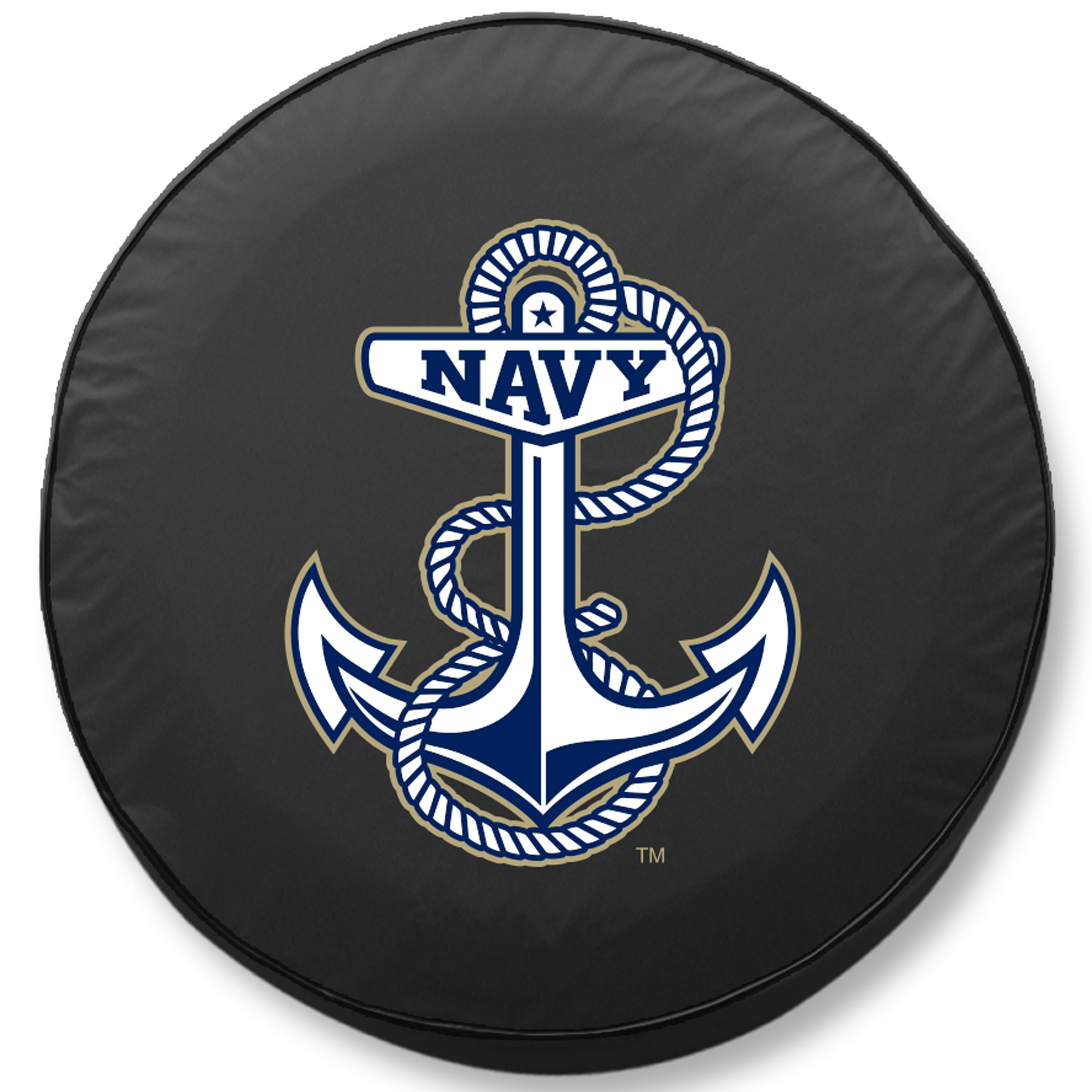 -29 x 8 US Naval Academy (NAVY) Tire Cover-Black