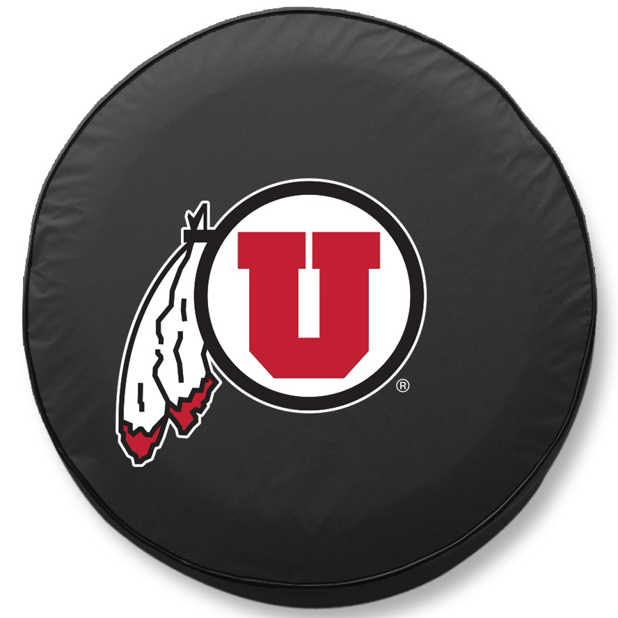 -28 x 8 Utah Tire Cover-Black