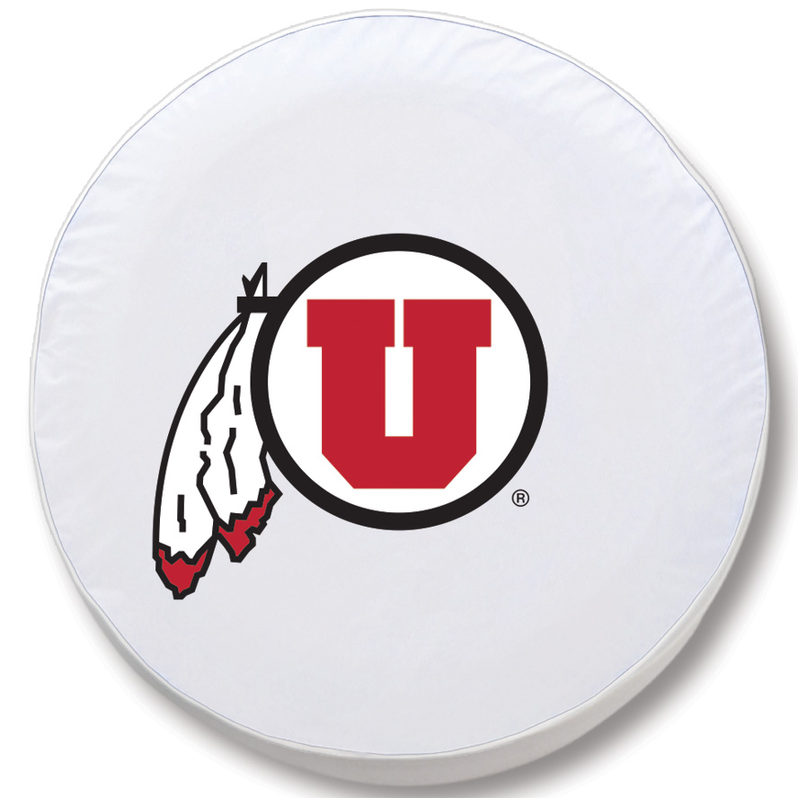 TCZUtahUnWT-33 x 12.5 Utah Tire Cover-White