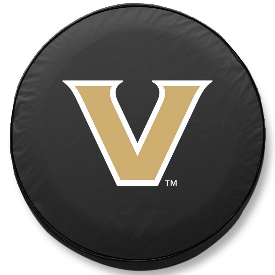TCFVanderBK-29 x 8 Vanderbilt Tire Cover-Black