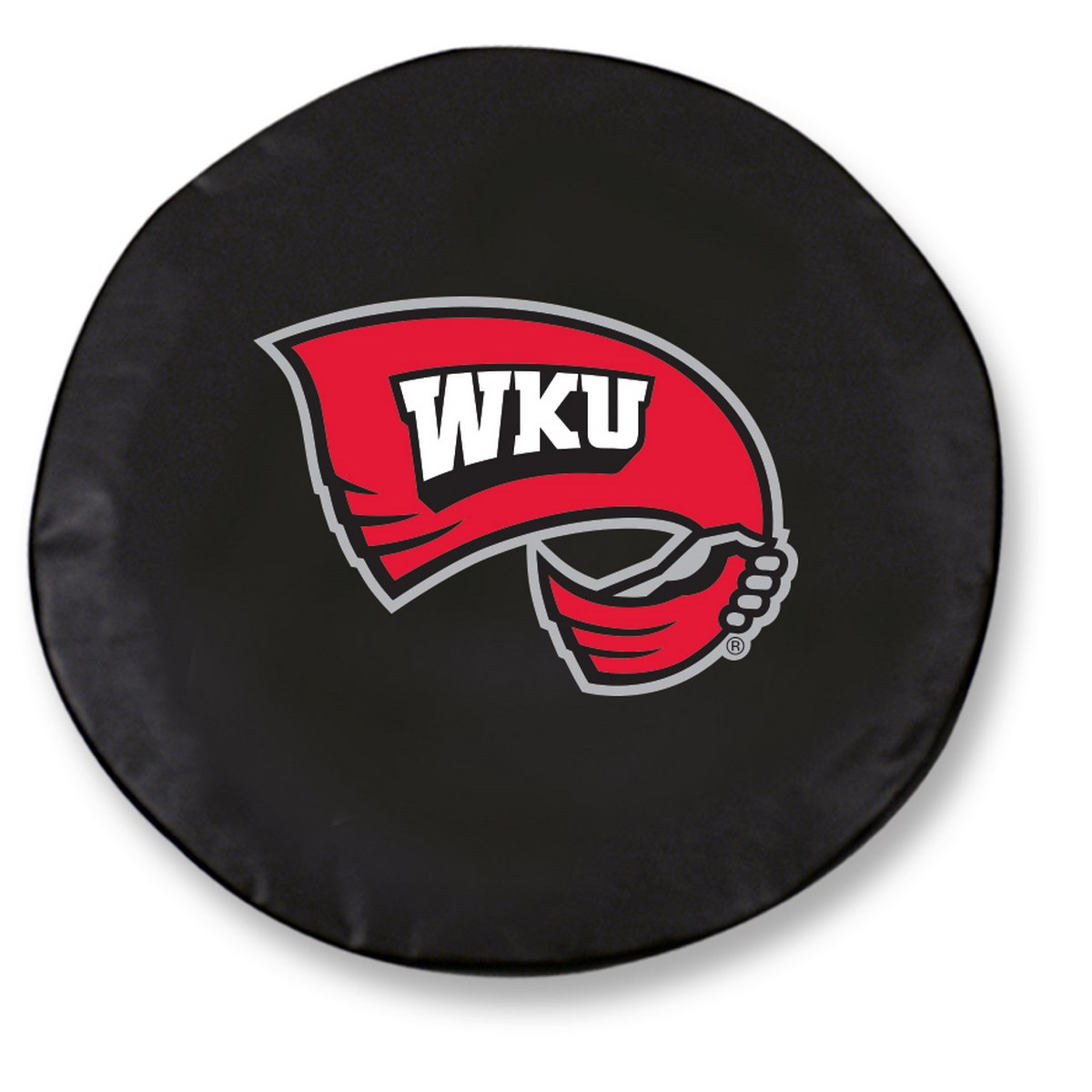 TCH2WestKyBK-35 x 12.5 Western Kentucky Tire Cover-Black