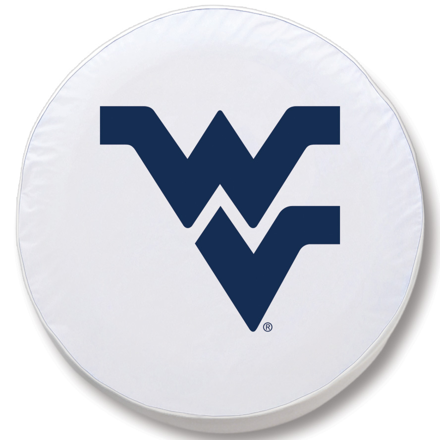 TCH2WestVAWT-35 x 12.5 West Virginia Tire Cover-White