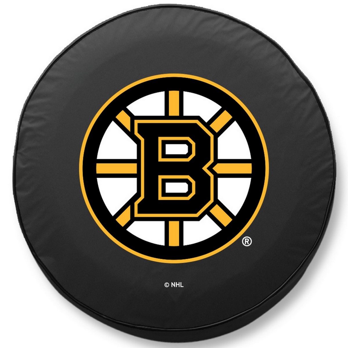 -28 x 8 Boston Bruins Tire Cover-Black