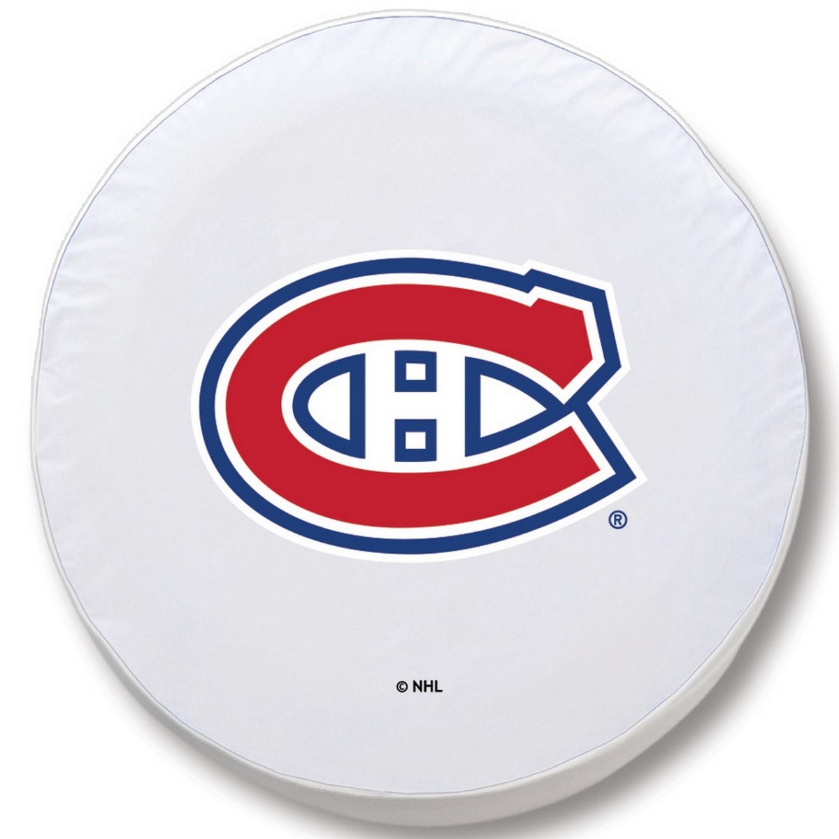 TCFMonCanWT-29 x 8 Montreal Canadiens Tire Cover-White