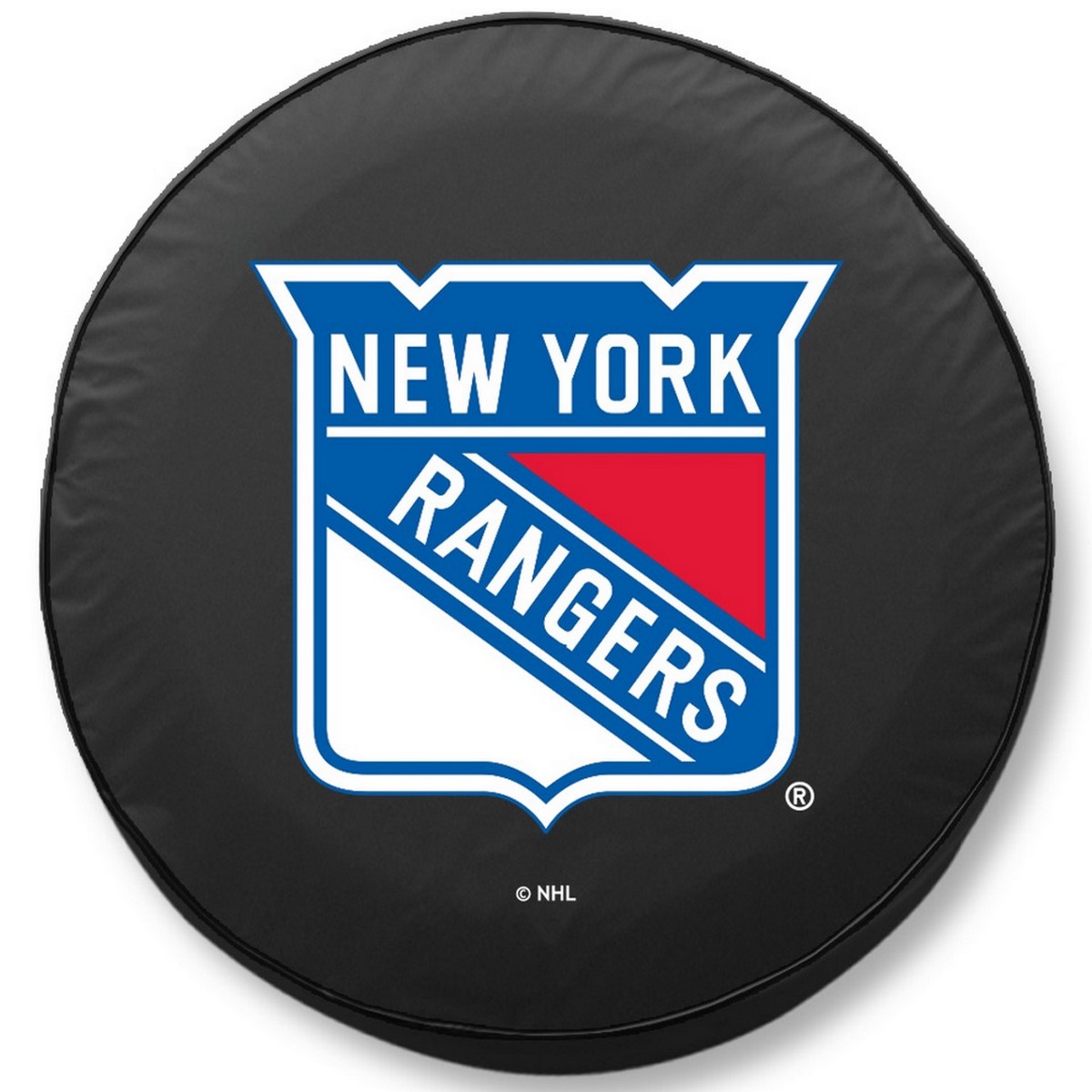 -28 x 8 New York Rangers Tire Cover-Black