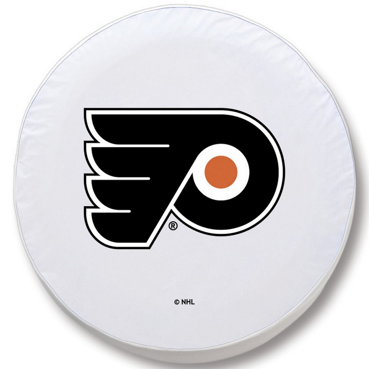 TCJPhiFlyWT-27 x 8 Philadelphia Flyers Tire Cover-White