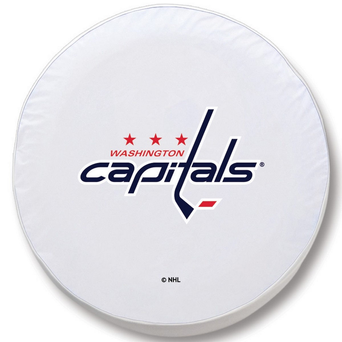 TCFWshCapWT-29 x 8 Washington Capitals Tire Cover-White