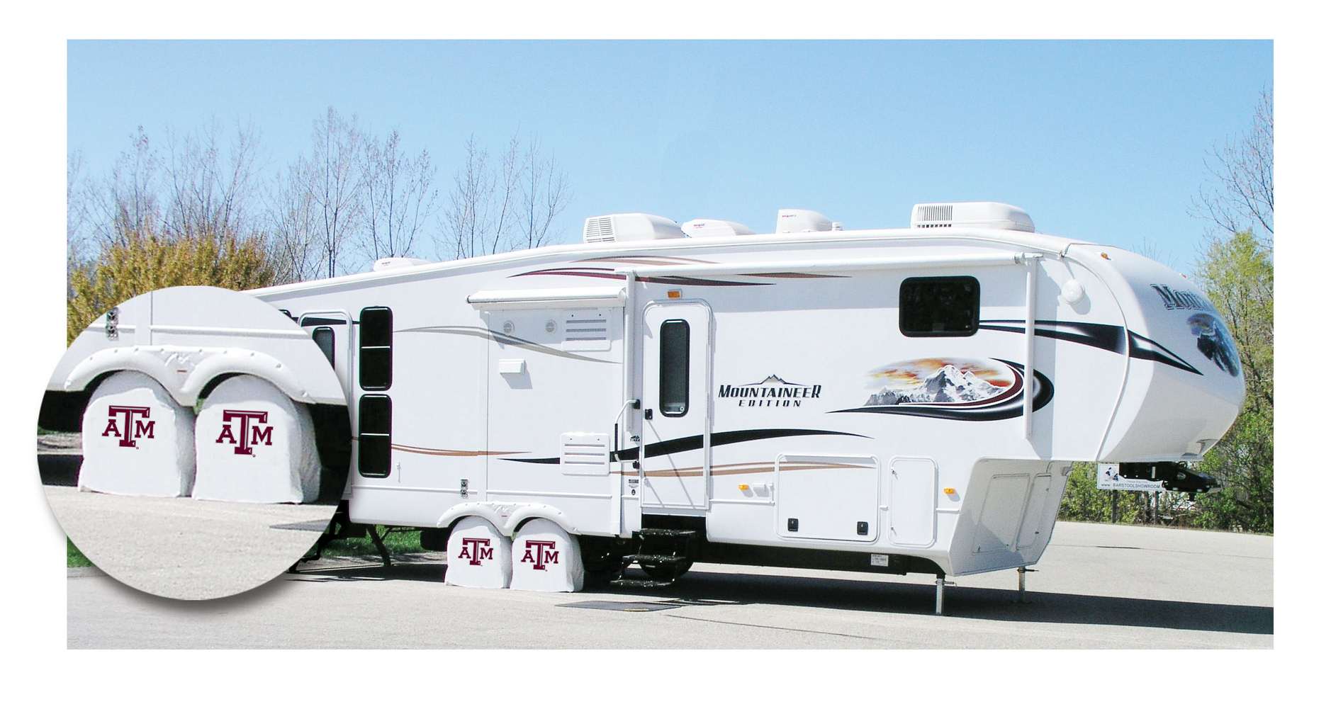 TSE10TexA-MWT 30 x 10 Texas A&M Tire Shade