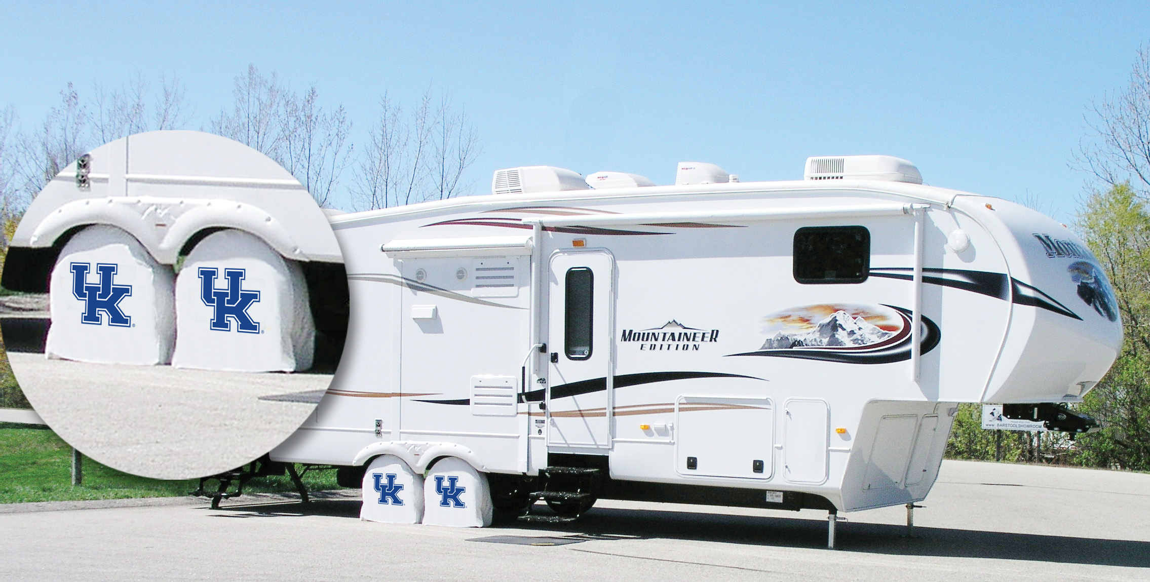 TSE10UKY-UKWT 30 x 10 Kentucky UK University Tire Shade