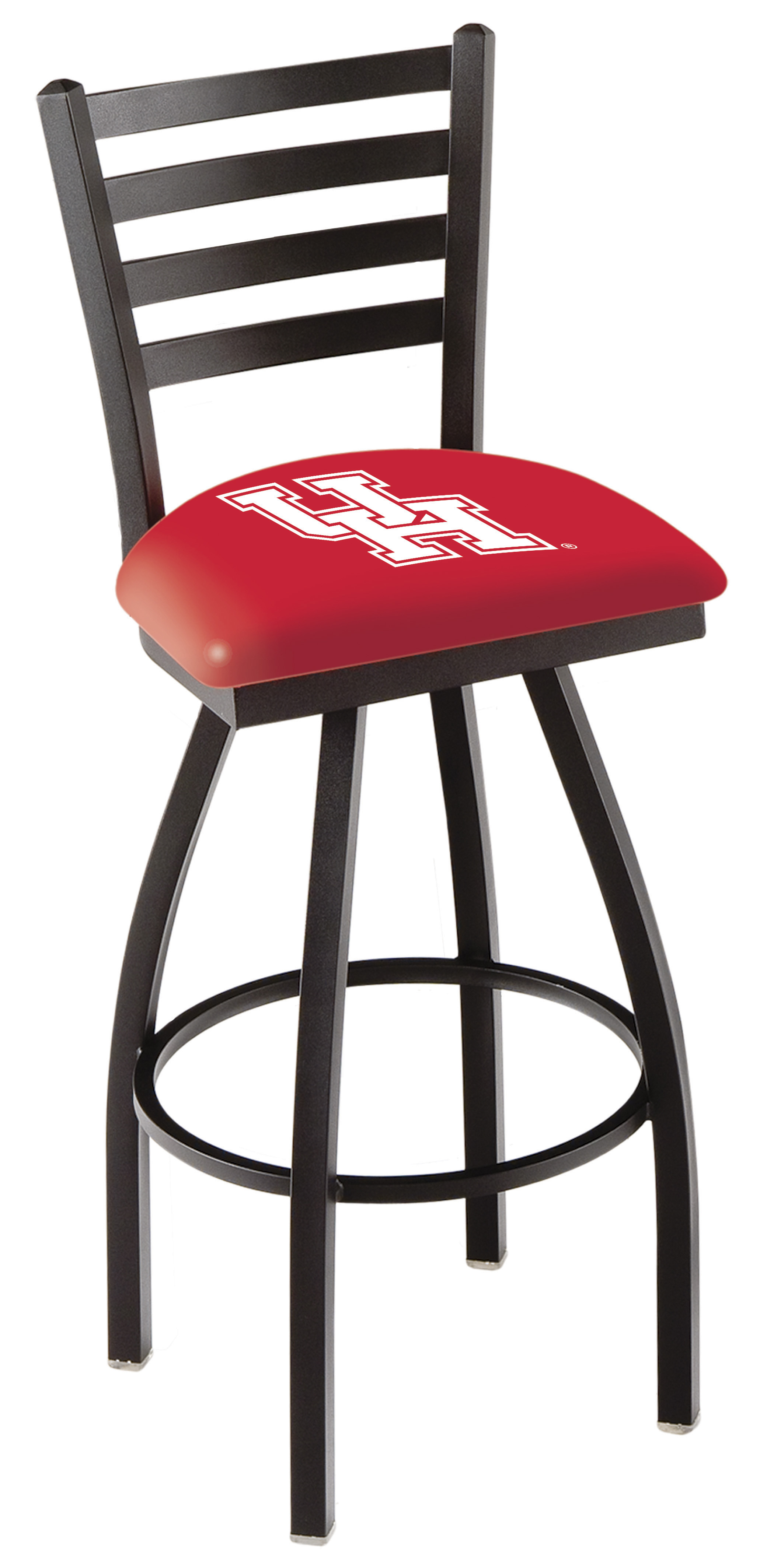 L01430Houston 30 in. Houston Bar Stool with Cougars Logo Swivel Seat