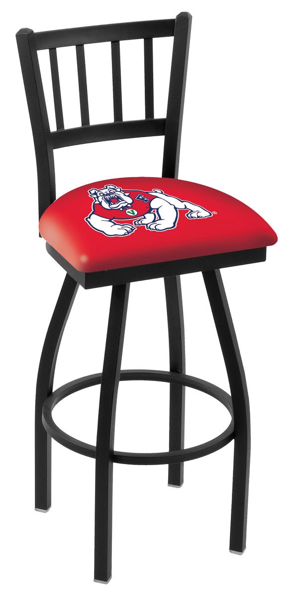 Picture of Holland Bar Stool L01830FresSt 30 in. Fresno State Bar Stool with Bulldogs Logo Swivel Seat