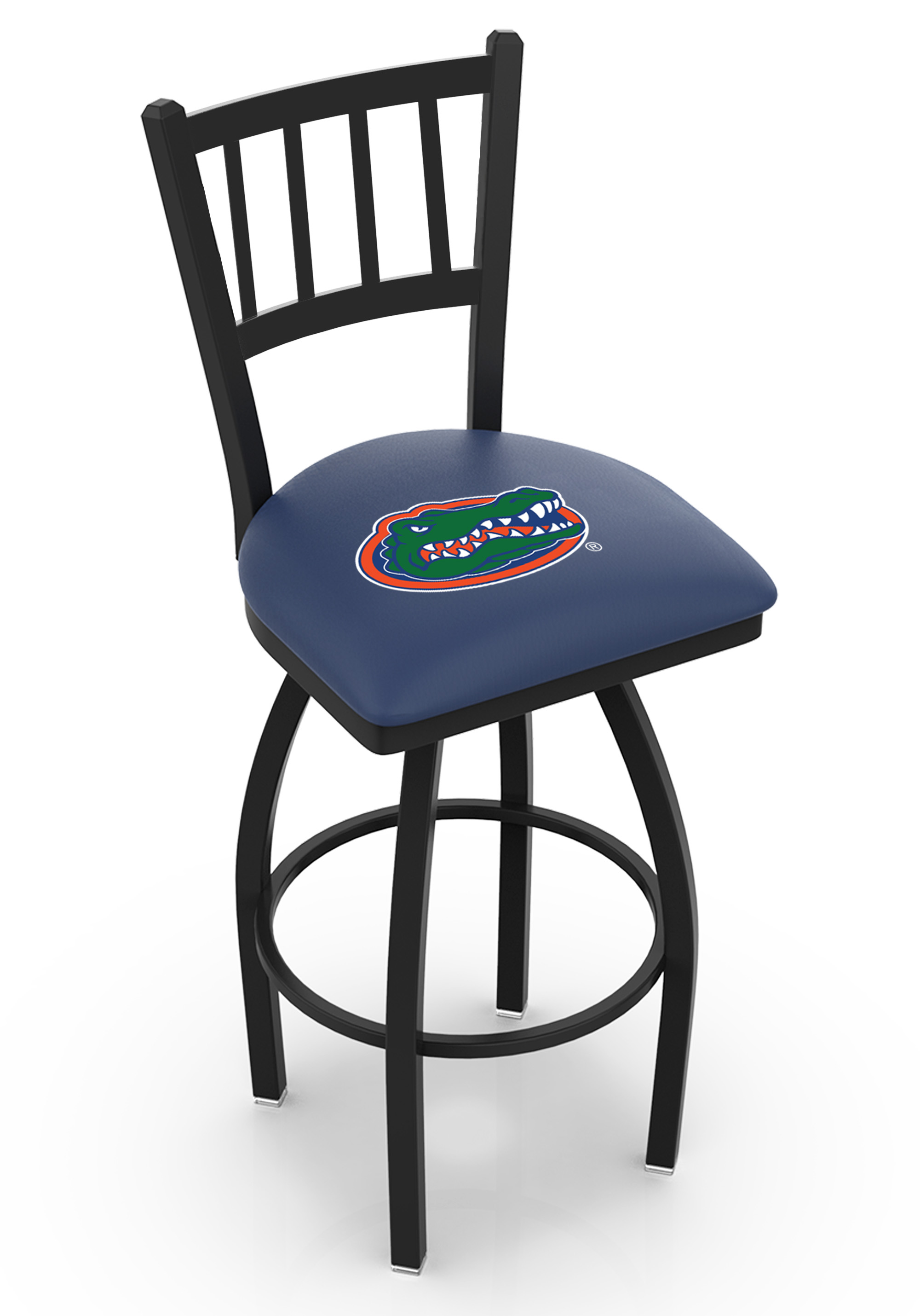 L01836FlorUn 36 in. Florida Bar Stool with Gators Logo Swivel Seat